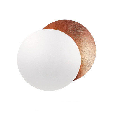Lampe de chevet de salon ronde Éclipse solaire