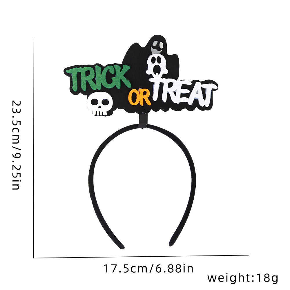 Halloween Decorations Felt Headband Holiday Party Supplies