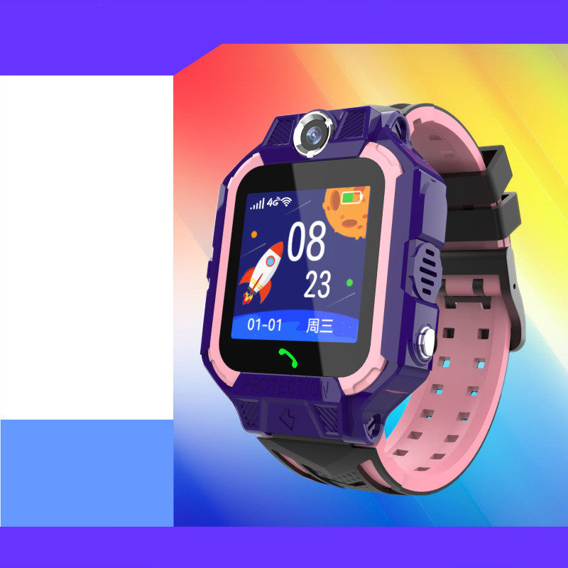 Reloj inteligente para niños, resistente al agua, Netcom completo 4G, posicionamiento