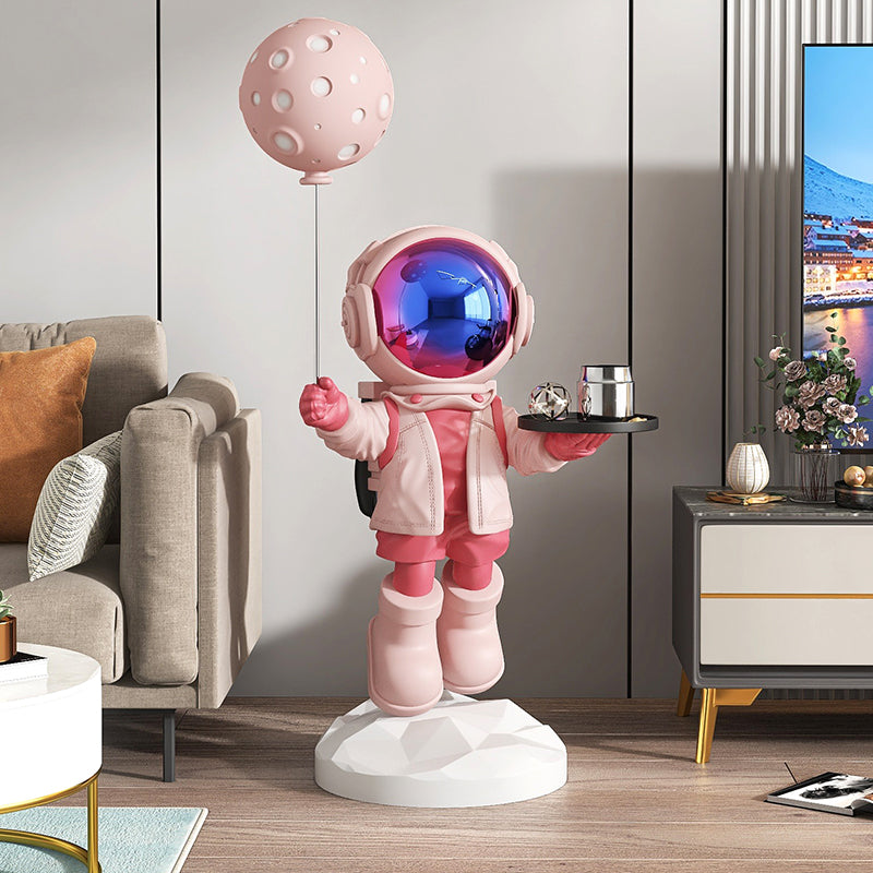 Ornement de meuble de salon Astronaute grand atterrissage