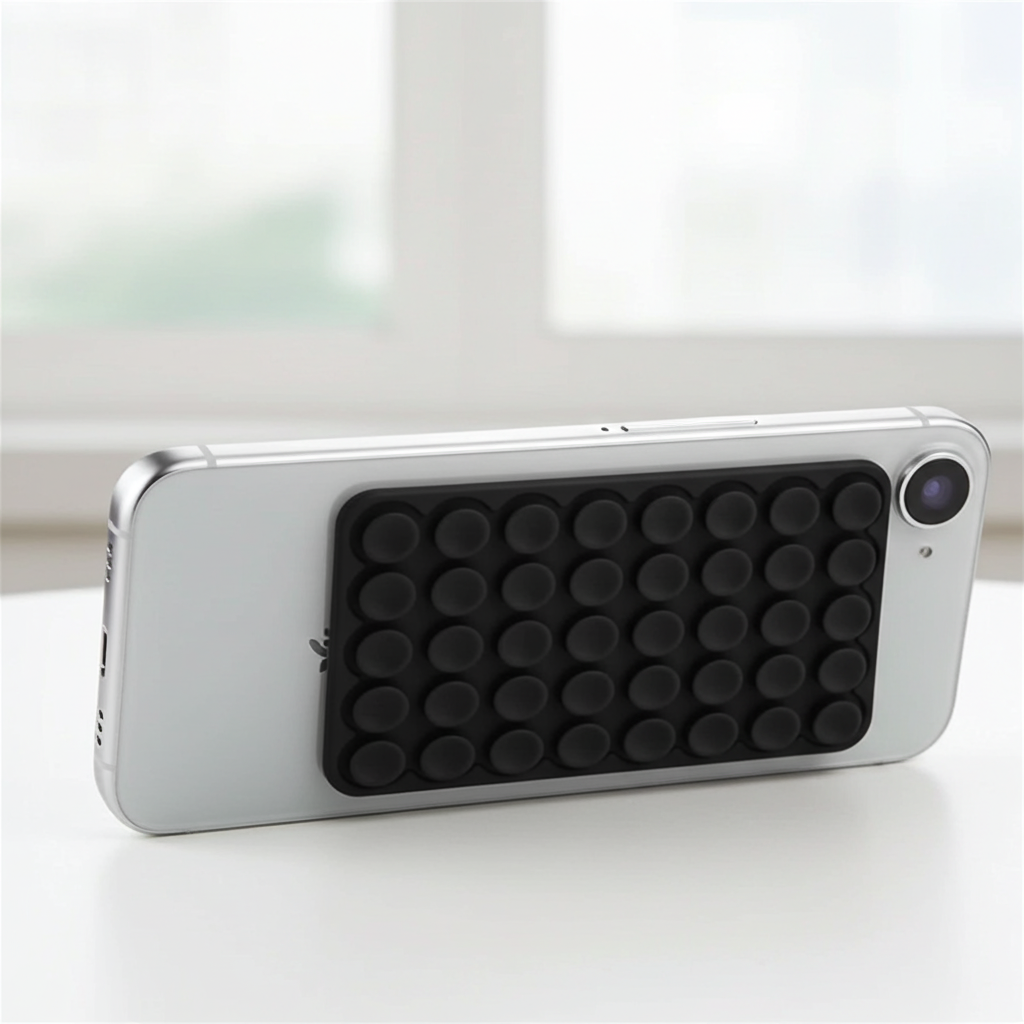 Suction Cup Foldable Phone Holder MagSafe Compatible Phones Car Mount