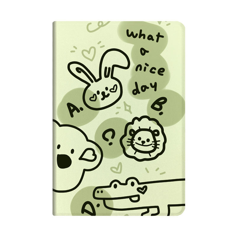 Ins Korean Cartoon IPad Case Tablet