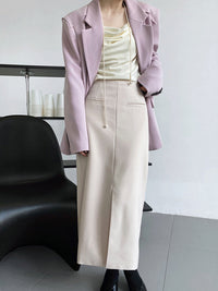 Luxi Fashion Split Suit Skirt Women''s Design