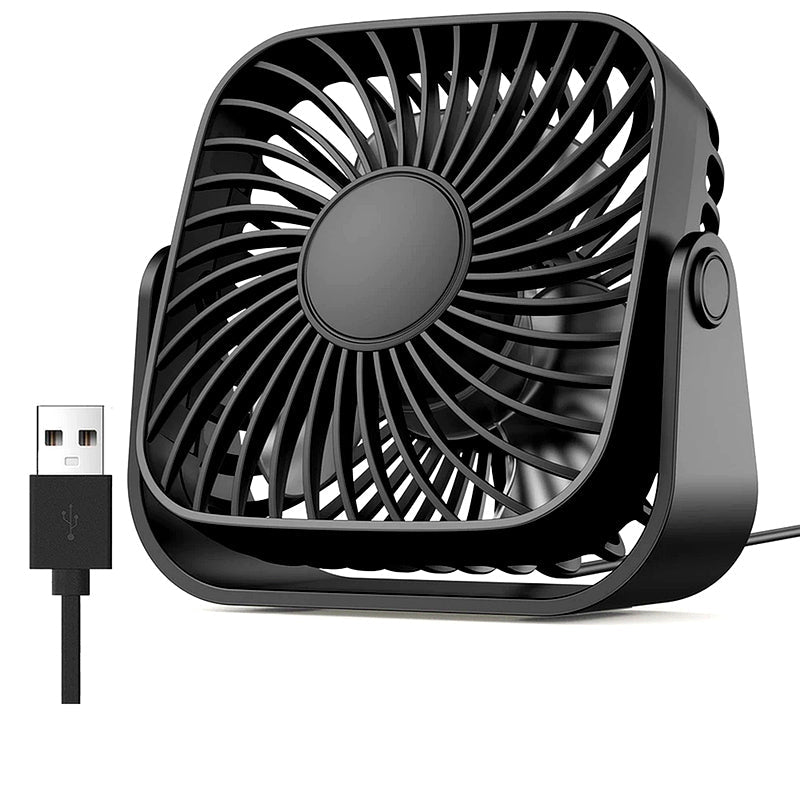 Portable Hand Fan | Mini Handheld USB Fan with Efficient Airflow | Perfect for Travel and Desk Use