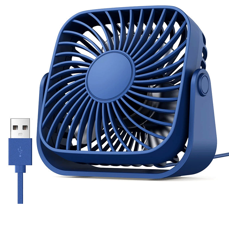 Portable Hand Fan | Mini Handheld USB Fan with Efficient Airflow | Perfect for Travel and Desk Use