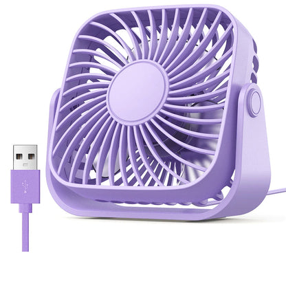 Portable Hand Fan | Mini Handheld USB Fan with Efficient Airflow | Perfect for Travel and Desk Use