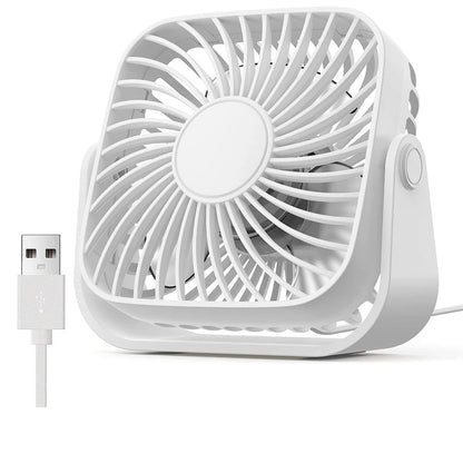 Portable Hand Fan | Mini Handheld USB Fan with Efficient Airflow | Perfect for Travel and Desk Use