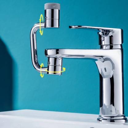 1080° Rotating Faucet Extender Kitchen Tap Aerator Dual Spray Sink Attachment