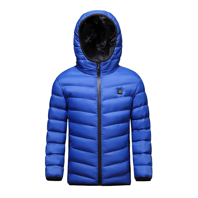 Veste d'hiver thermique électrique intelligente pour filles