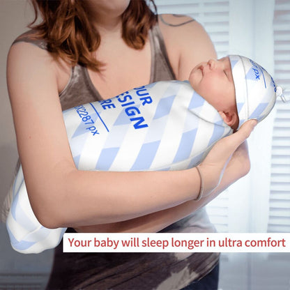 Cree su propio saco de dormir ajustable para recién nacidos y gorro.
