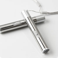 USB Rechargeable Mini Flashlight Laser Pointer
