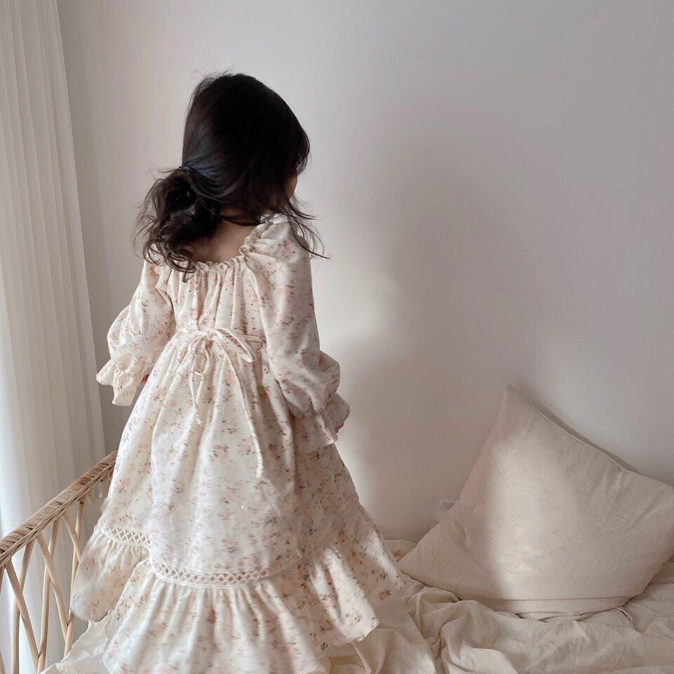 Robe coréenne pour enfants Robe de style fille