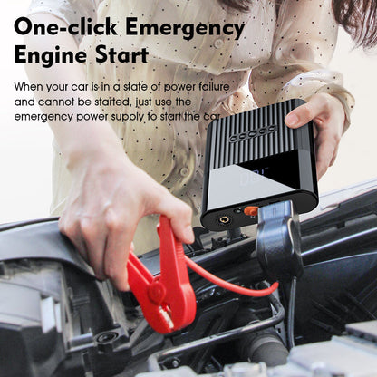 Car Emergency Start Power Supply inflate Car Tire all in one