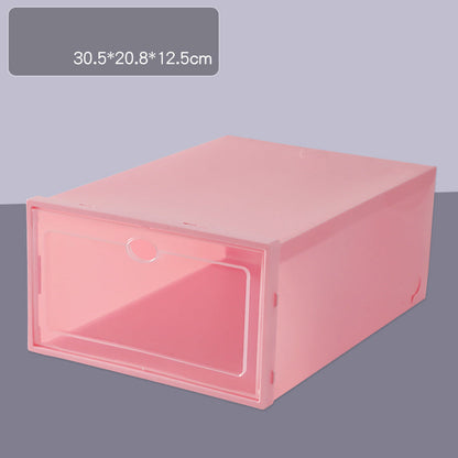 Caja engrosada de almacenamiento de zapatos concha