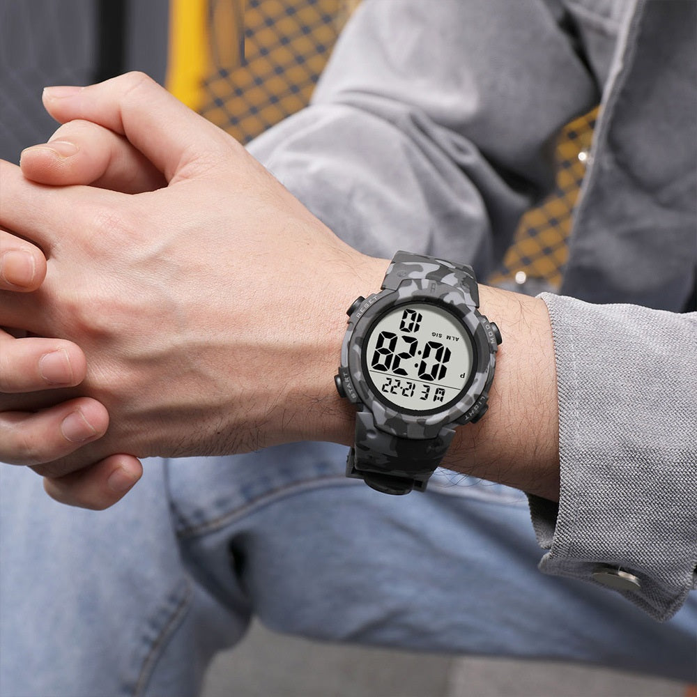 Men's Waterproof Sports Watch