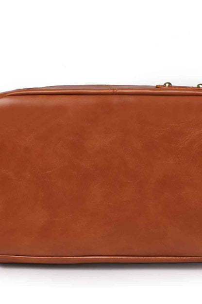 Mochila Marcy con cremallera y bolsillos – Elegante bolso multiusos de uso diario para mujer