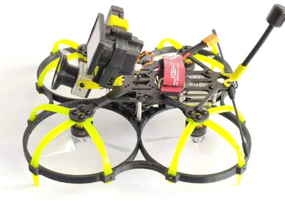Velociraptor 110x 3 Inch Wheelbase 2mm Arm TPU Carbon Fiber Frame Rack
