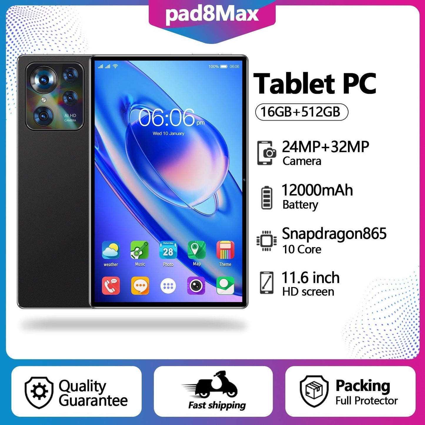 10-inch Tablet PC Smart Call Google Edition