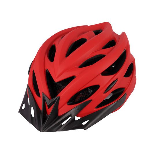 Casco de bicicleta con luz integrada para ciclismo de montaña y carretera