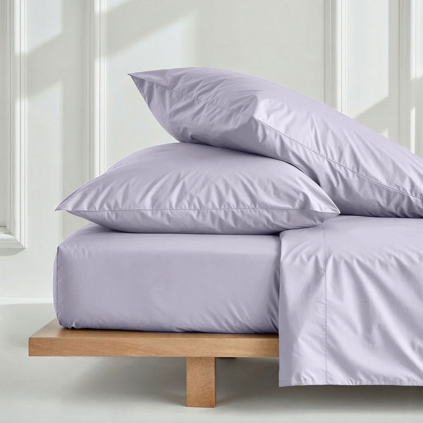 Parure de taies d'oreiller en satin de luxe australien