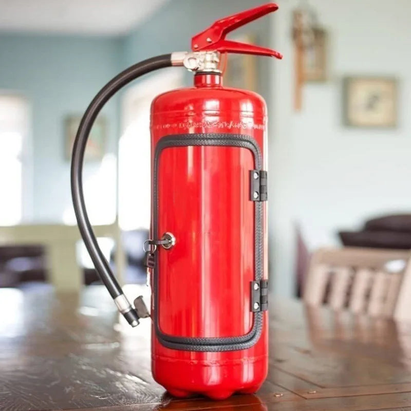 Fire Extinguisher Wine Bottle Holder Decorative Whiskey Champagne Bottle Stand
