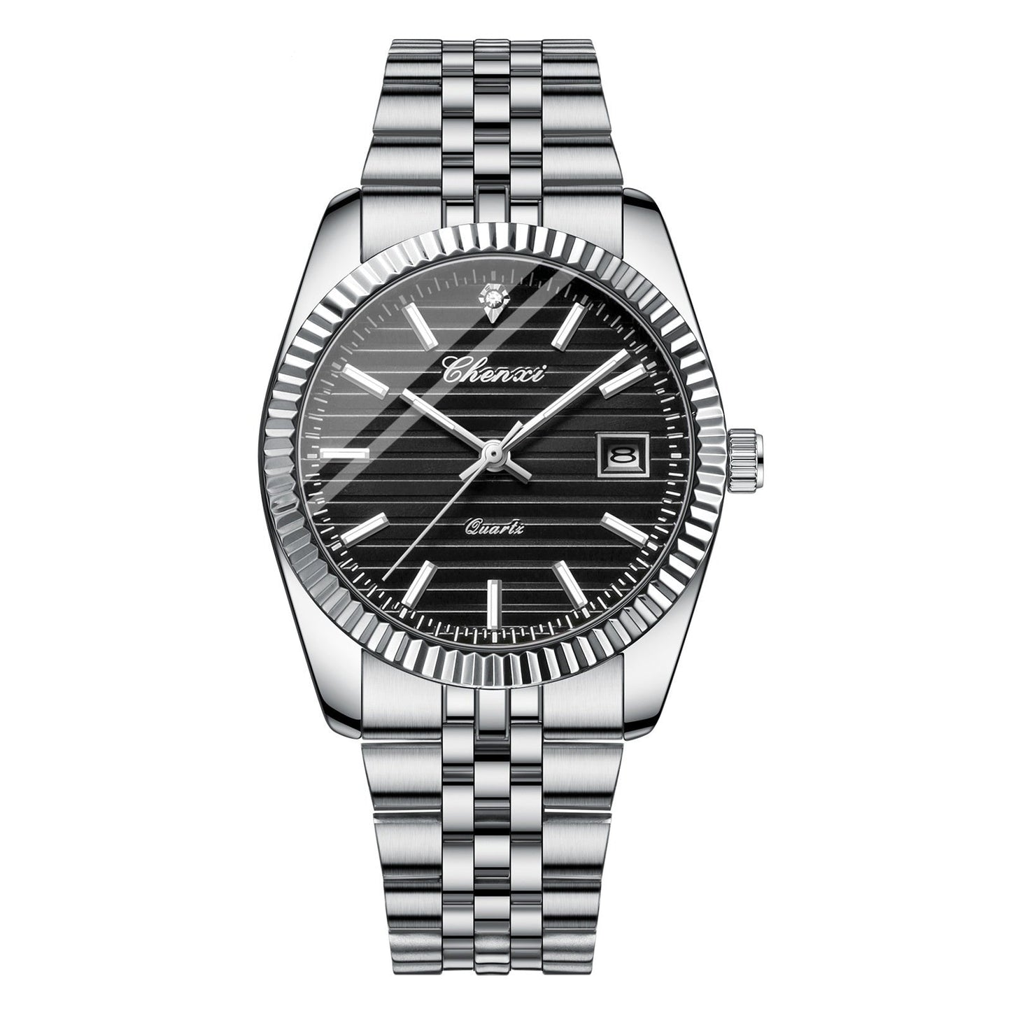 Business Calendar Luminous Waterproof Quartz Watch