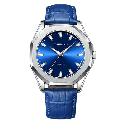 Simple Waterproof Round Casual Quartz Watch