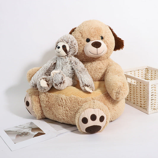 Sofá de dibujos animados para niños Cojín de asiento Tatami Lindo asiento de bebé Cachorro