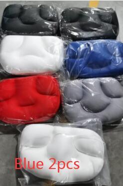 Almohada de espuma de huevo Cojín ortopédico de lactancia para bebé 1 pieza Almohada de espuma suave con forma de mariposa de microesferas integral