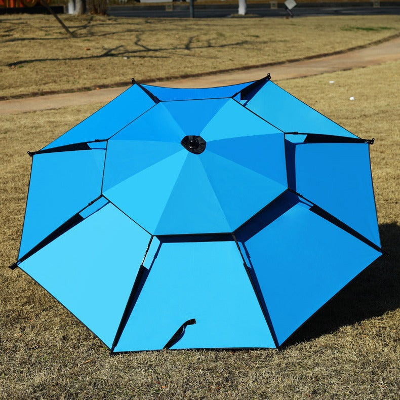 All-Weather Angler's Umbrella – Heavy Duty Fishing & Outdoor Shelter