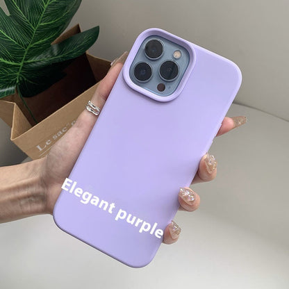 Liquid Silicone Full-Coverage iPhone 16 Case – Camera Protection, Anti-Fingerprint | 18 Colors