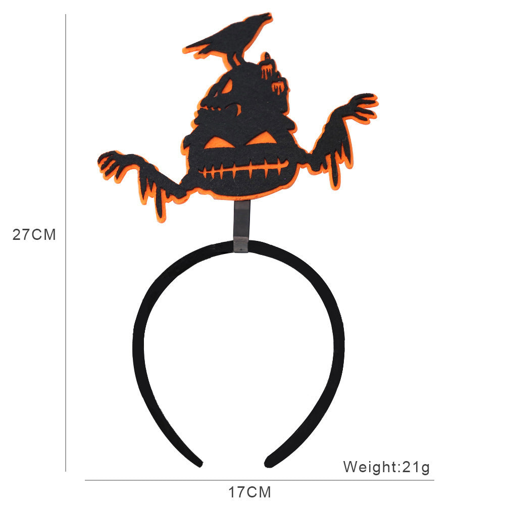 Halloween Decorations Felt Headband Holiday Party Supplies