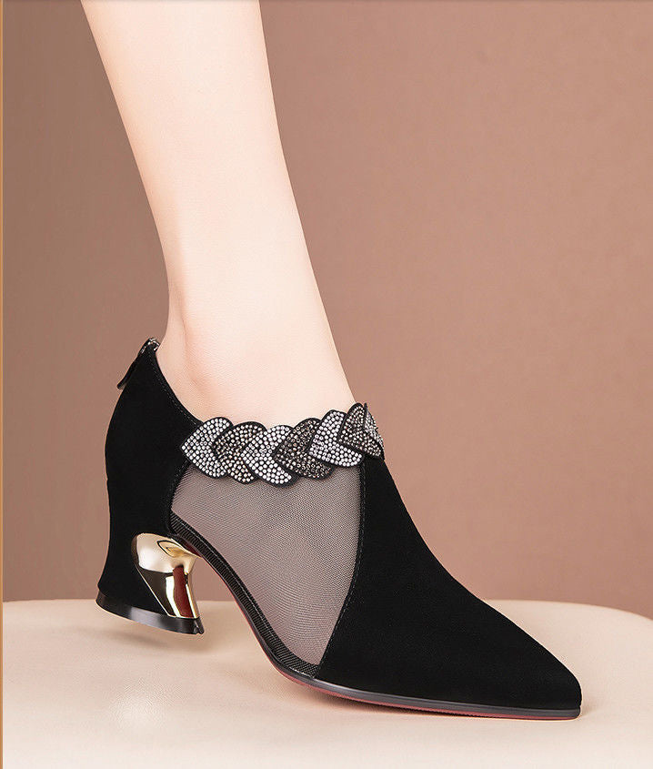 New Style Mesh Single Shoes