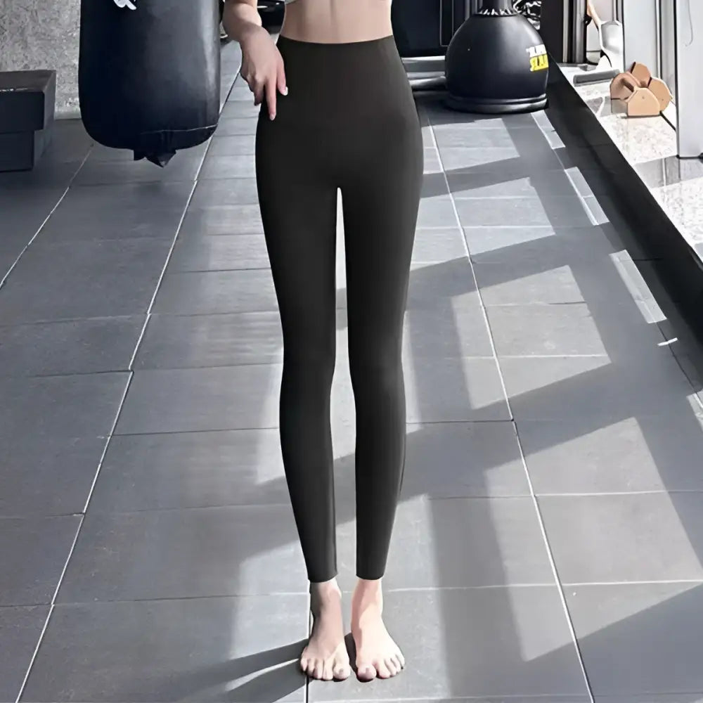 Fleece Thickened Winter Shark Pants High Waist Leggings