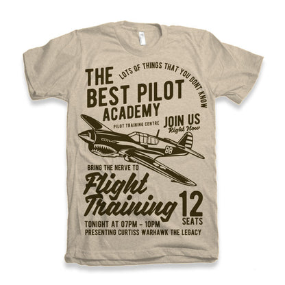 T-shirt à manches courtes en viscose de bambou/coton biologique Flight Training pour homme