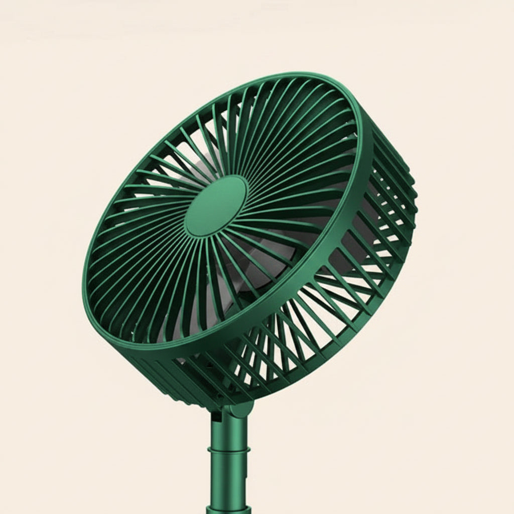 Portable Foldable Fan USB Rechargeable 4-Speed 180° Rotation