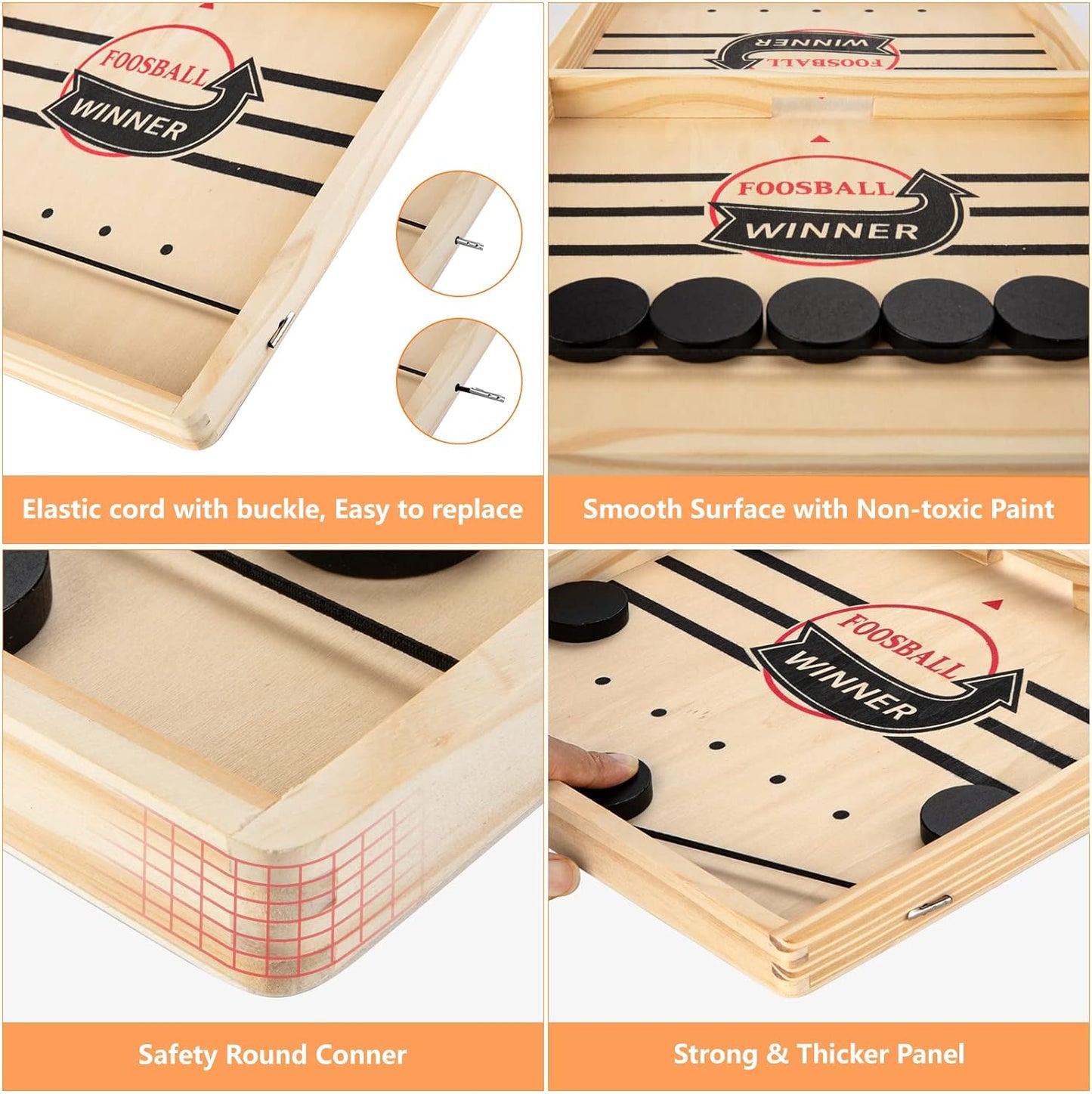 Jeu de société interactif en bois