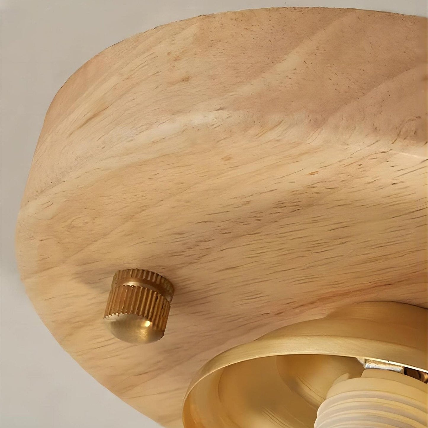 Pumpkin Flush Mount Ceiling Light Modern Round LED Ceiling Lamp