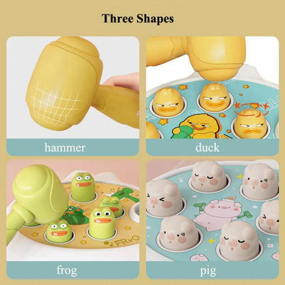 Jouet à marteler Montessori en forme d'animaux pour tout-petits - Jeu éducatif