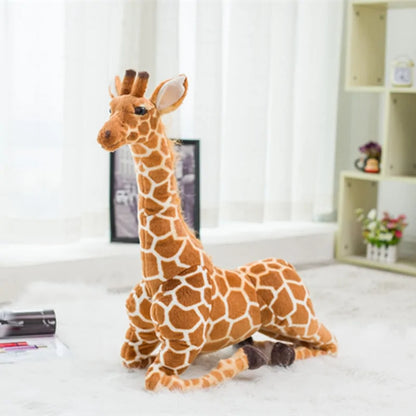 Pontos Realistic Simulation Giraffe Plush Toy