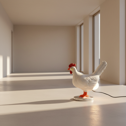 Chicken Table Lamp LED Novelty Night Light Easter Decorative Lamp