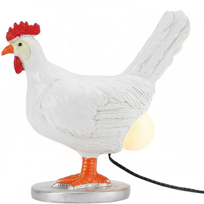 Chicken Table Lamp LED Novelty Night Light Easter Decorative Lamp