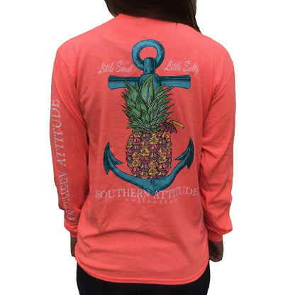 T-shirt à manches longues Southern Attitude pour femme