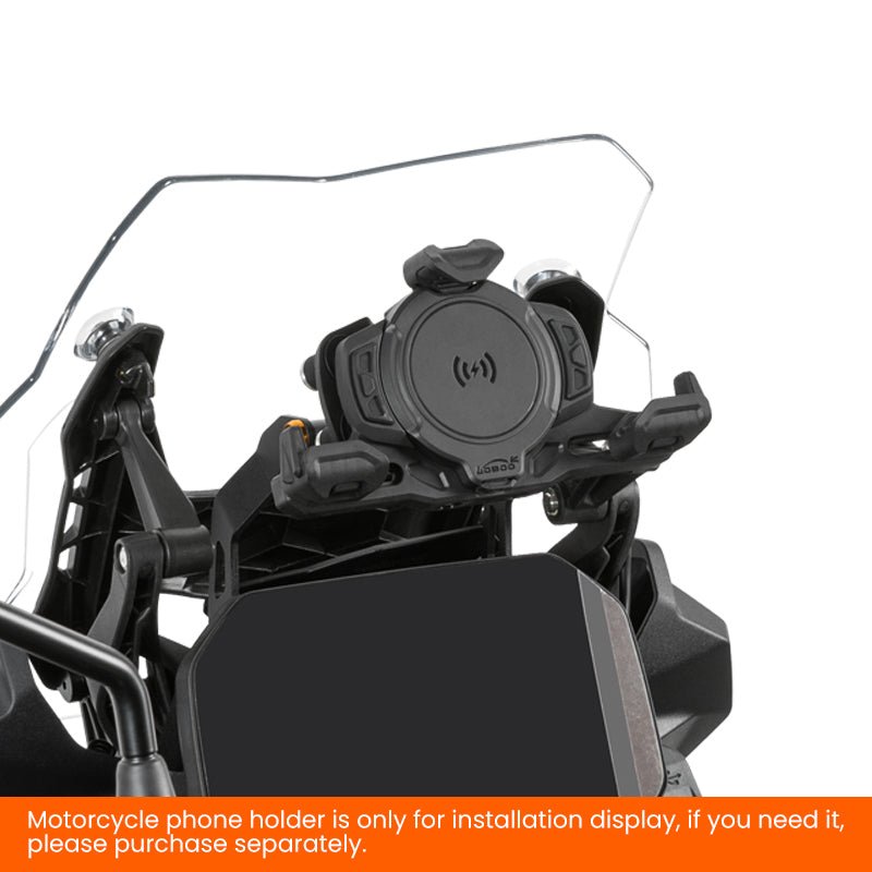 LOBOO GPS Navigation Mount for BMW F750GS / F800GS / F850GS / F900GS Adventure | CNC Aluminum Alloy & 304 Stainless Steel