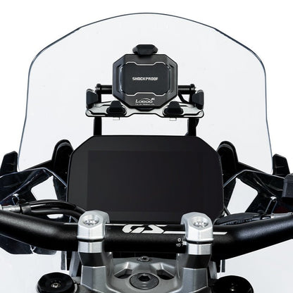 LOBOO GPS Mount for BMW R1300GS – CNC Machined, Anodized,12MM