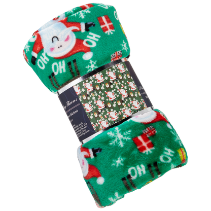 Decor&More Home Essentials Christmas Throw