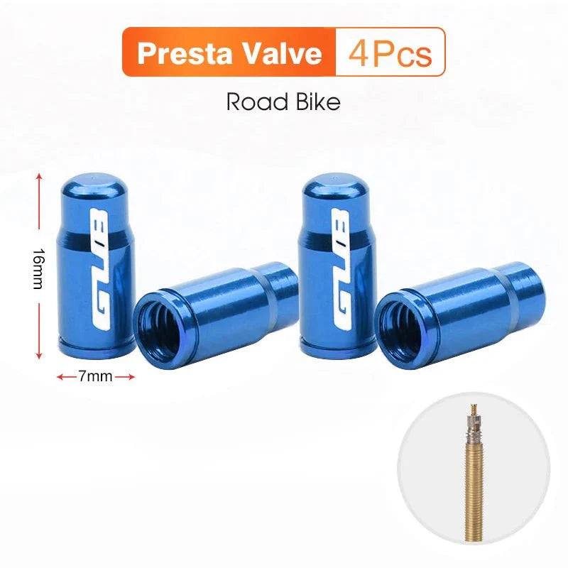 GUB Aluminum Alloy Bicycle Valve Caps