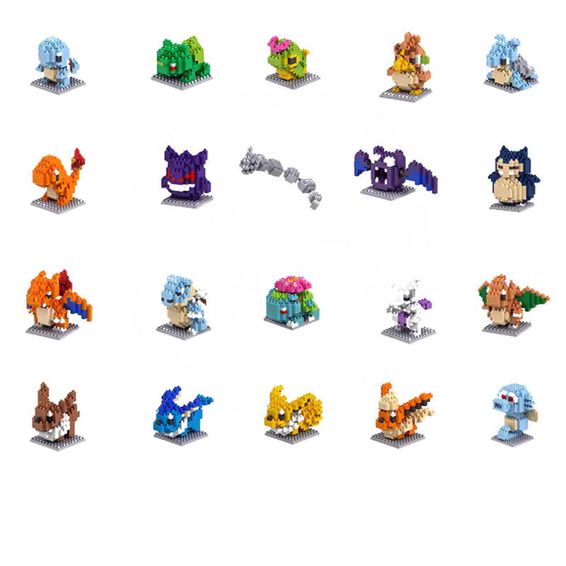 Pokémon Pet Sprite Diamond Building Blocks Toy