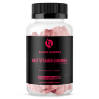Hair Vitamin Gummies – Biotin, Zinc & Essential Vitamins | BLOOM by ZNETICS
