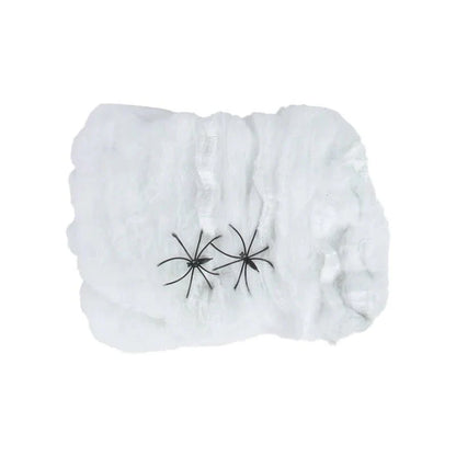 Stretchy Halloween Spider Web | Cobweb Decoration for Indoor & Outdoor